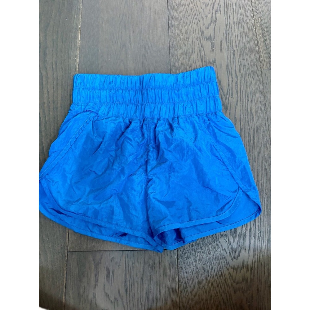 Hotty Hot High-Rise Lined Short 2.5" Bright Blue 2